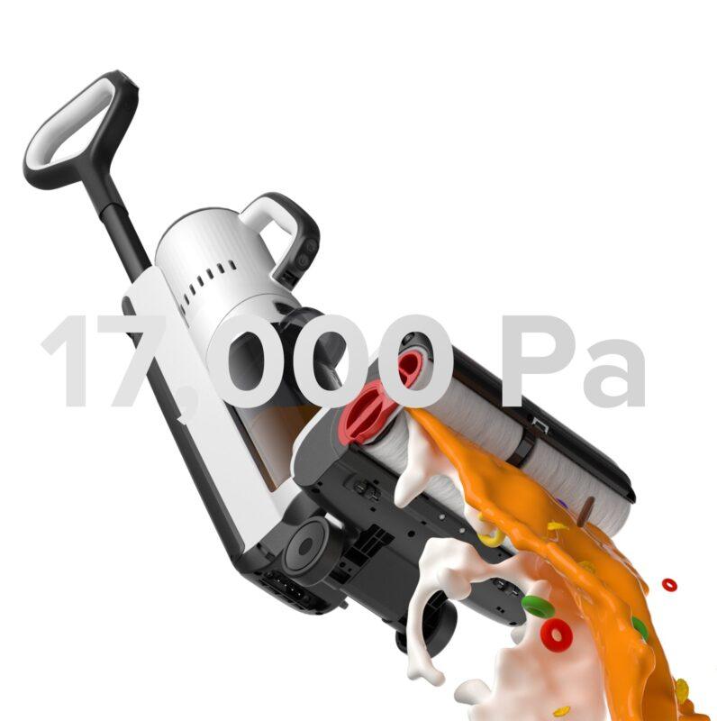 Lực hút mạnh mẽ 17,000 Pa