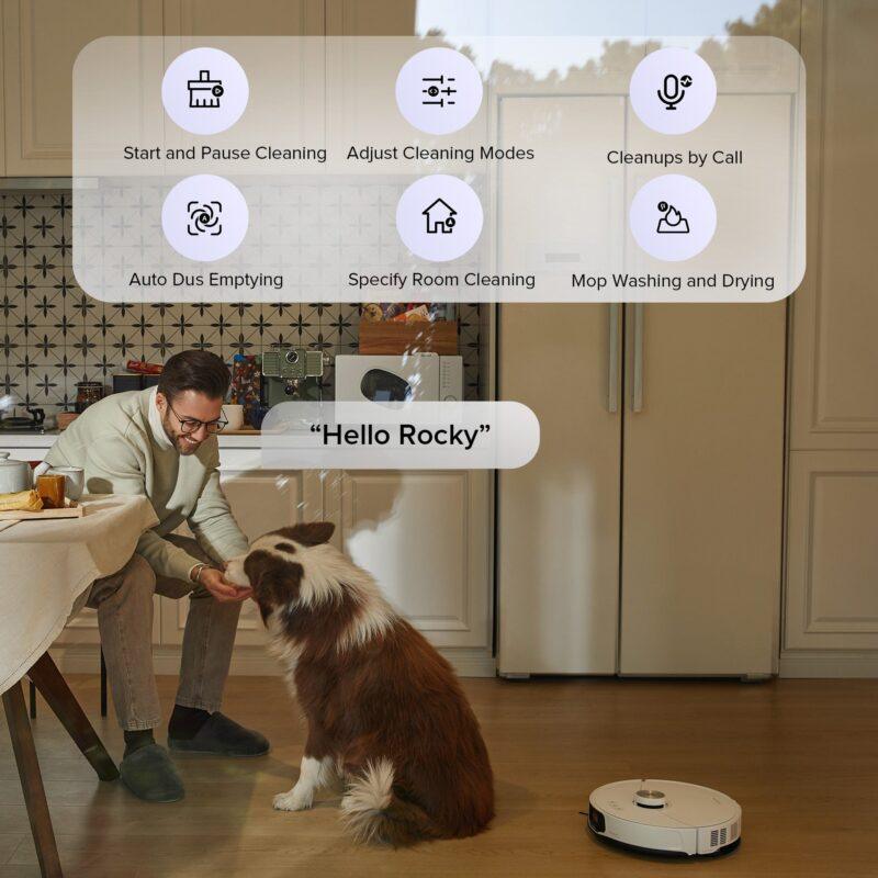 Roborock S8 Max Ultra có hệ thống nạp lại và xả nước