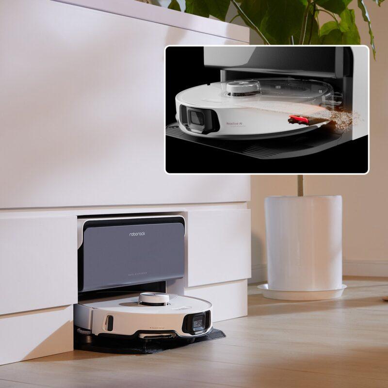 Roborock S8 Max Ultra có hệ thống nạp lại và xả nước