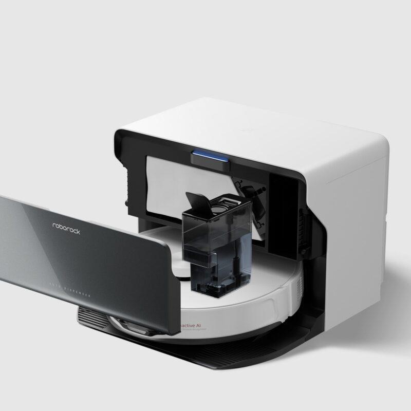 Roborock S8 Max Ultra có hệ thống nạp lại và xả nước