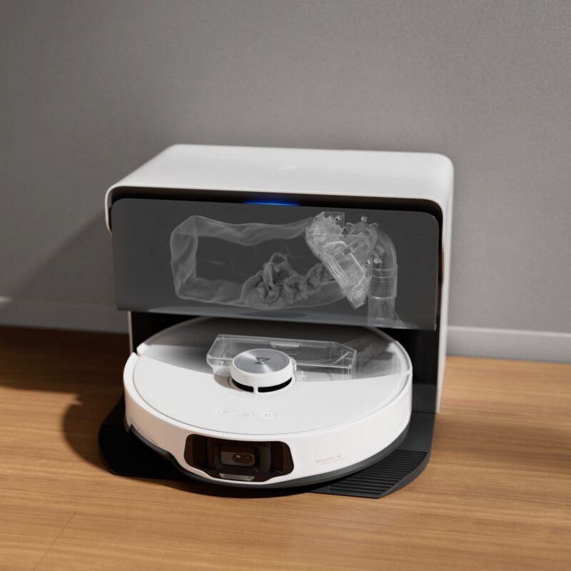 Roborock S8 Max Ultra có hệ thống nạp lại và xả nước